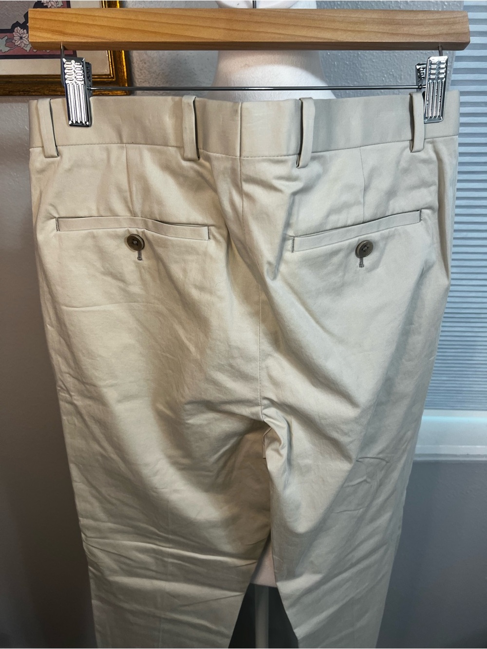 Theory Marlo Modern Slim Fit Suit Pants New NWT 30 X33 DISCREET BARLEY men - Picture 9 of 15